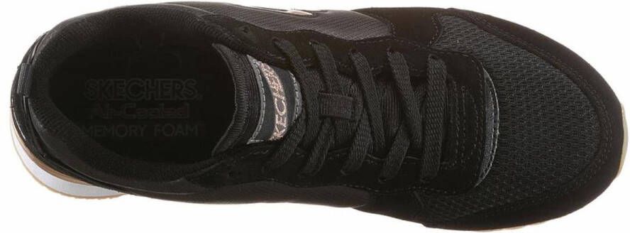 Skechers Retros Og 85 Goldn Gurl Dames Sneakers Zwart
