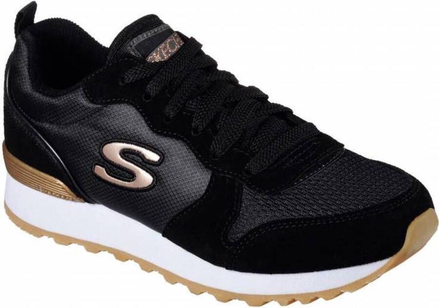 Skechers Retros Og 85 Goldn Gurl Dames Sneakers Zwart