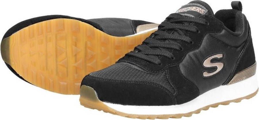Skechers Retros Og 85 Goldn Gurl Dames Sneakers Zwart