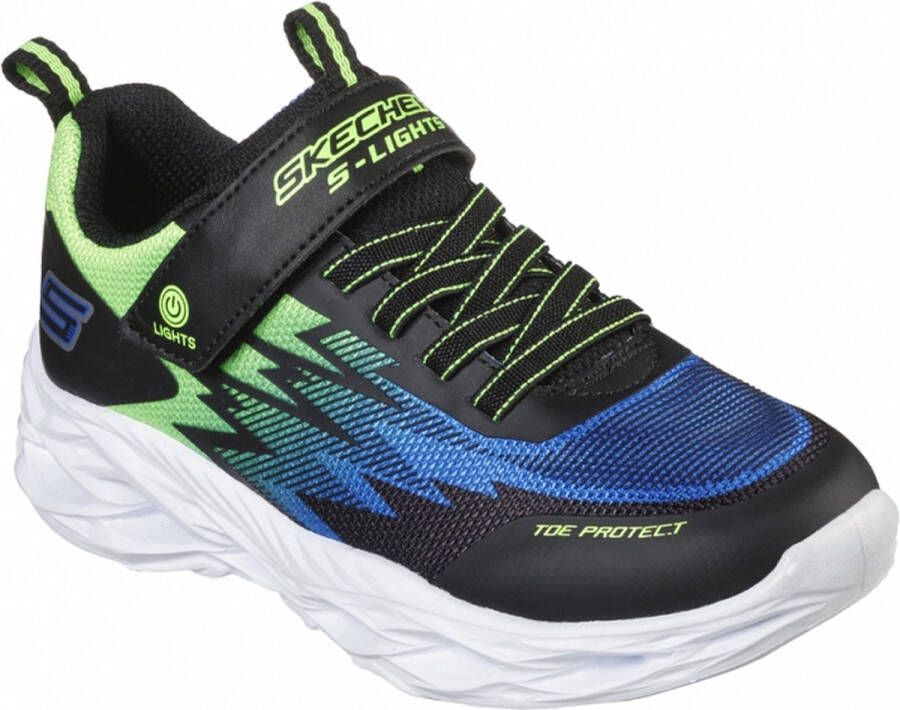 Skechers S-Lights jongens sneaker Blauw multi
