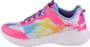 Skechers S Lights sneakers met glitters roze multi - Thumbnail 9