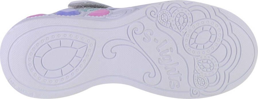 Skechers S Lights Princess Wishes meisjes sneaker Zilver