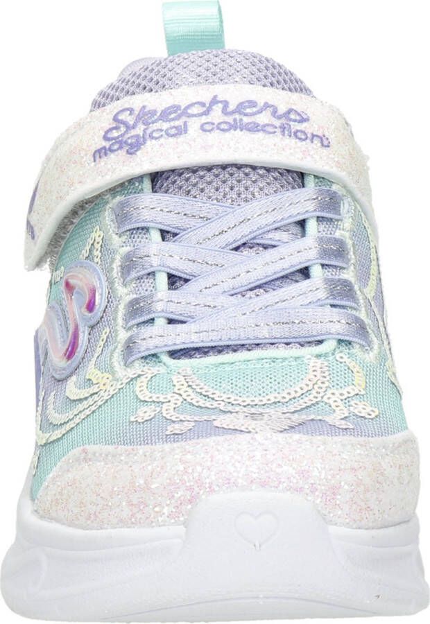 Skechers S Lights Princess Wishes meisjes sneaker Zilver
