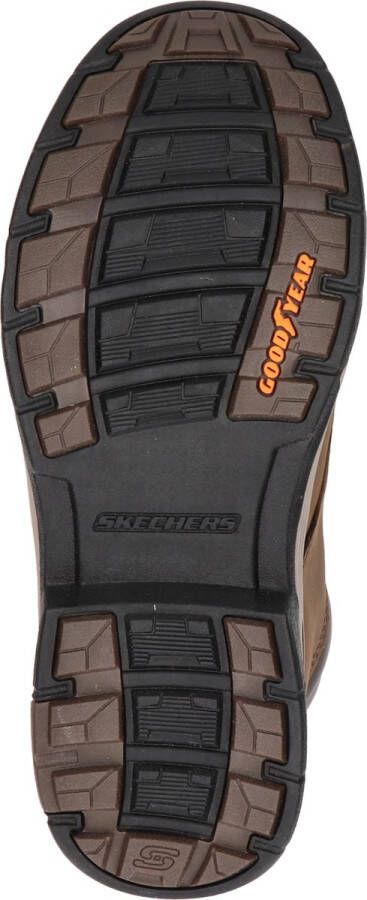 Skechers Segment 2.0 Brogden Heren Sneakers Brown