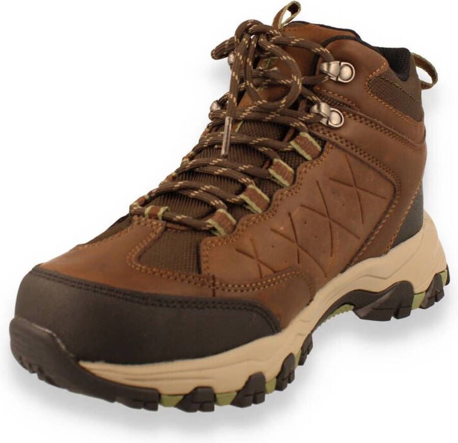 Skechers RELAXED FIT SELMEN TELAGO outdoor tracking-wandelsneakers voor heren bruin - Foto 11
