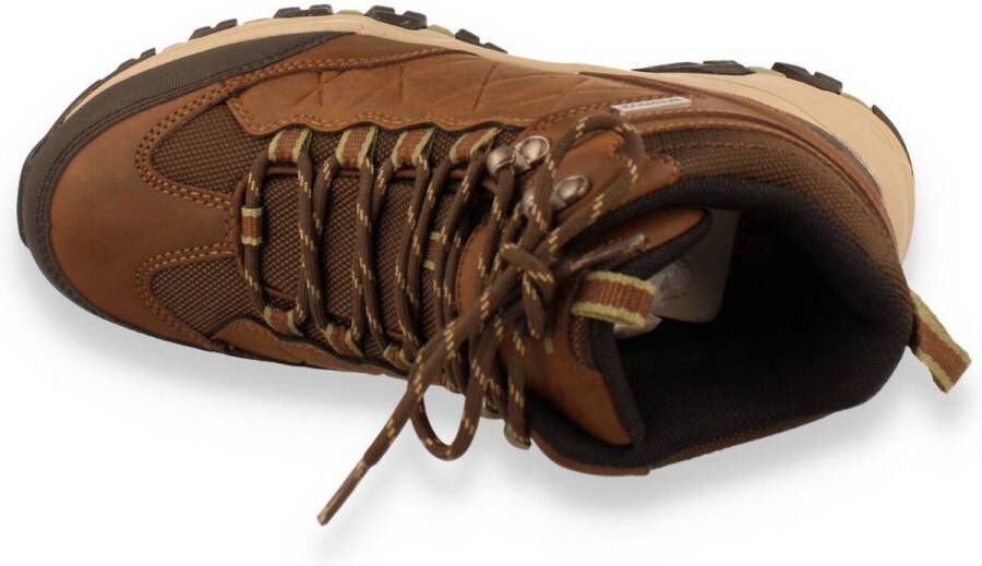 Skechers RELAXED FIT SELMEN TELAGO outdoor tracking-wandelsneakers voor heren bruin - Foto 3
