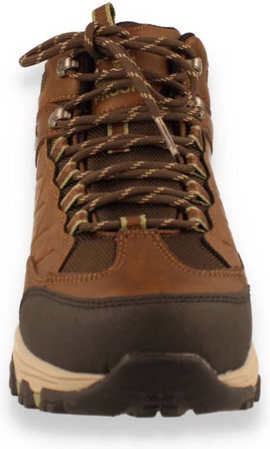 Skechers RELAXED FIT SELMEN TELAGO outdoor tracking-wandelsneakers voor heren bruin - Foto 8