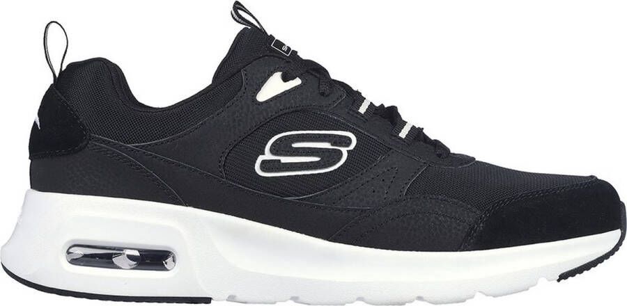 Skechers Skech-Air Court 232647-BBK Mannen Zwart Sneakers