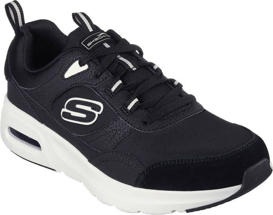 Skechers Skech-Air Court Province Heren Sneakers Zwart