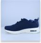 Skechers Skech-Air Court Slick Avenu Dames Sneakers Donkerblauw - Thumbnail 10