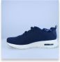 Skechers Skech-Air Court Slick Avenu Dames Sneakers Donkerblauw - Thumbnail 10