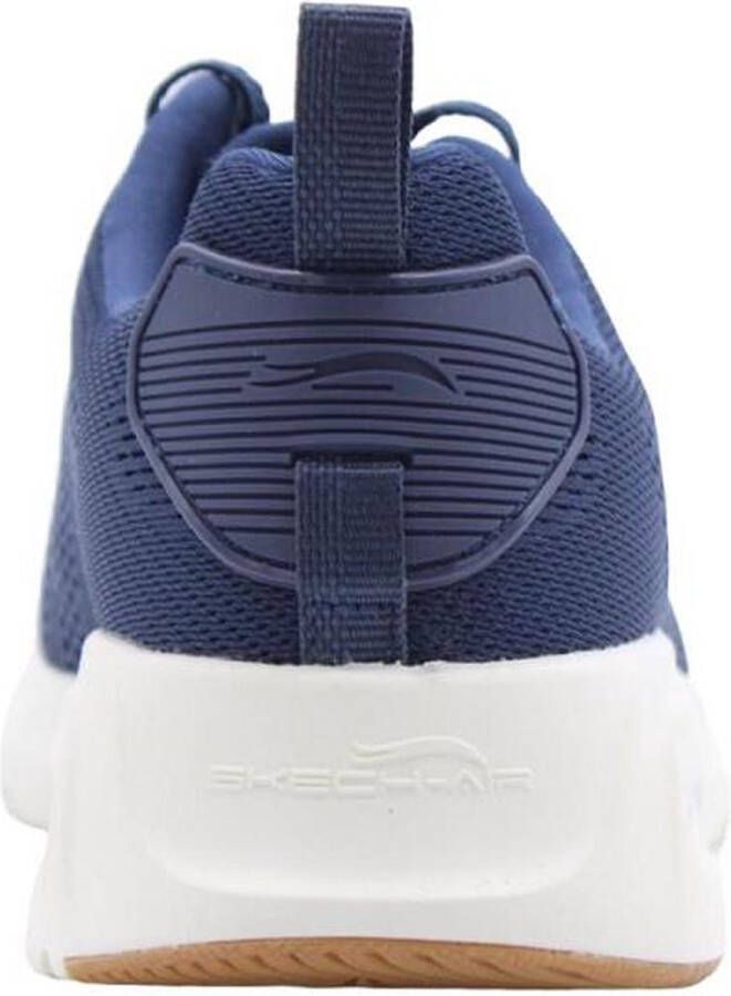 Skechers Skech-Air Court Slick Avenu Dames Sneakers Donkerblauw