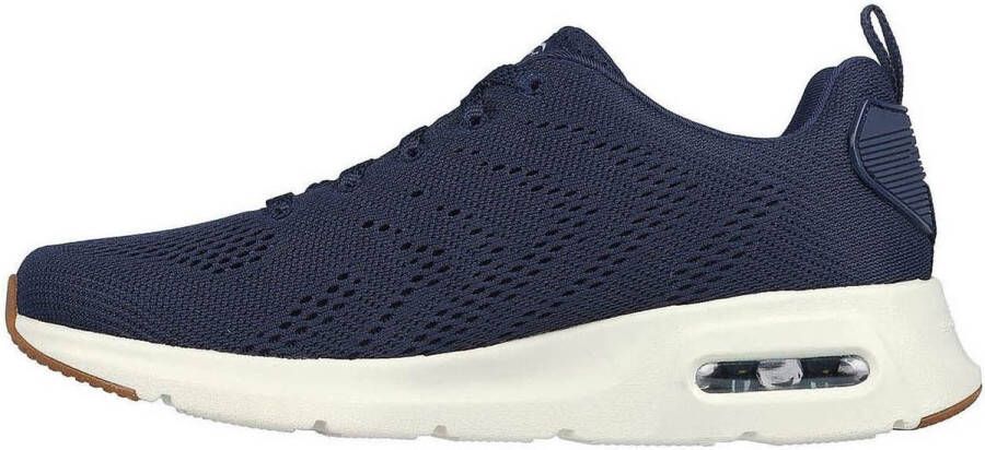 Skechers Skech-Air Court Slick Avenu Dames Sneakers Donkerblauw