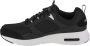 Skechers Sportieve Zwarte Leren Sneaker met AirCushioned Zool Zwart - Thumbnail 5