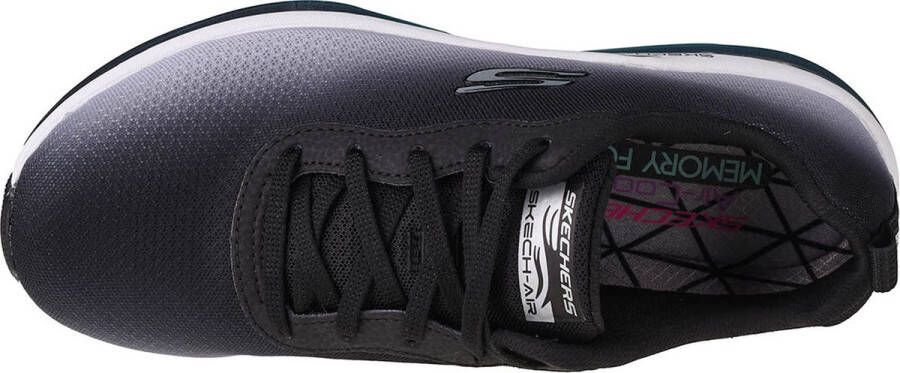 Skechers Skech-Air Element 12640-BKW Vrouwen Zwart Sneakers Sportschoenen