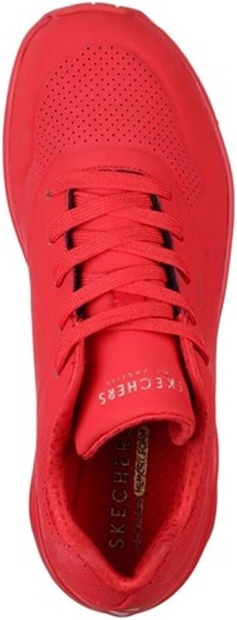 Skechers Sneakers met sleehak UNO STAND ON AIR Vrijetijdsschoen lage schoen veterschoen met zacht gevoerde binnenzool