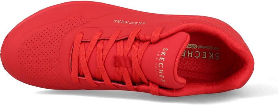 Skechers Skecher Street UNO STAND ON AIR Sneakers Dames Rood
