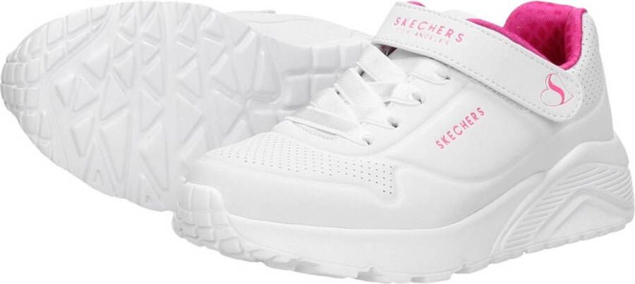 Skechers Skecher Uno Lite meisjes sneaker Wit