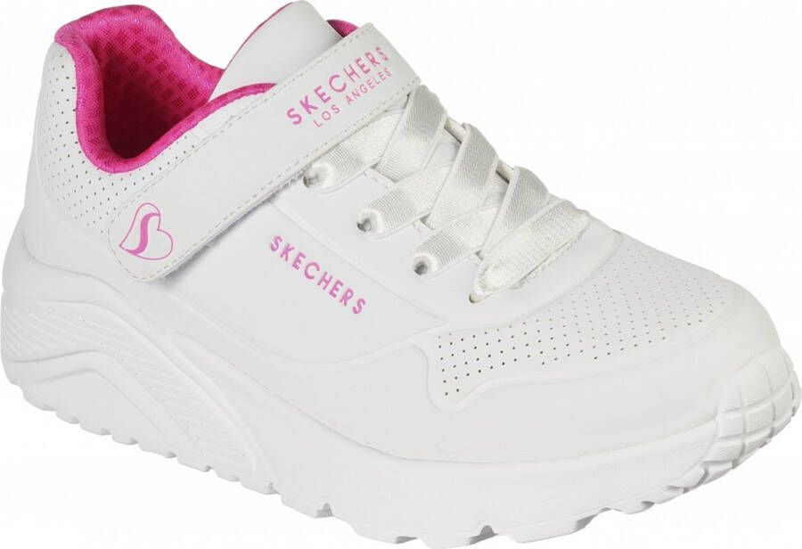 Skechers Skecher Uno Lite meisjes sneaker Wit