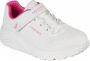 Skechers Skecher Uno Lite meisjes sneaker Wit - Thumbnail 3