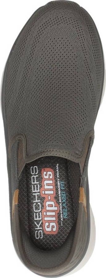 Skechers Slip-Ins: D'Lux Walker Orford Sportief donkerbruin