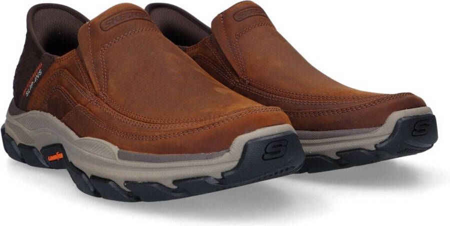 Skechers Slip-ins Respected Elgin Heren Instappers Bruin