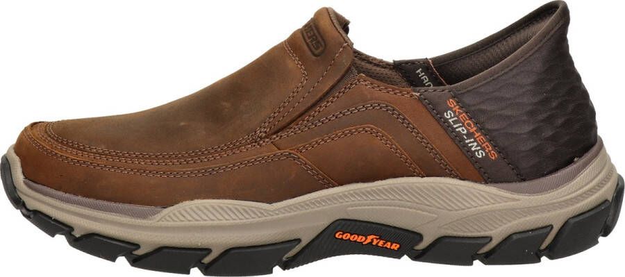 Skechers Slip-ins Respected Elgin Heren Instappers Bruin