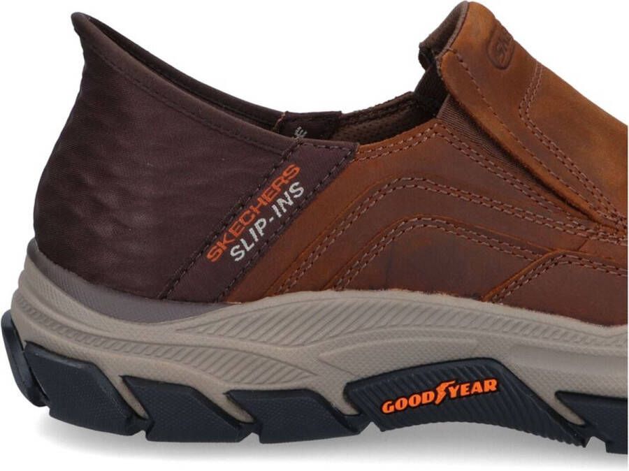 Skechers Slip-ins Respected Elgin Heren Instappers Bruin