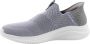 Skechers Ultra Flex 3.0 Smooth Step Heren Instappers Grijs - Thumbnail 11