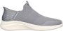 Skechers Ultra Flex 3.0 Smooth Step Heren Instappers Grijs - Thumbnail 14