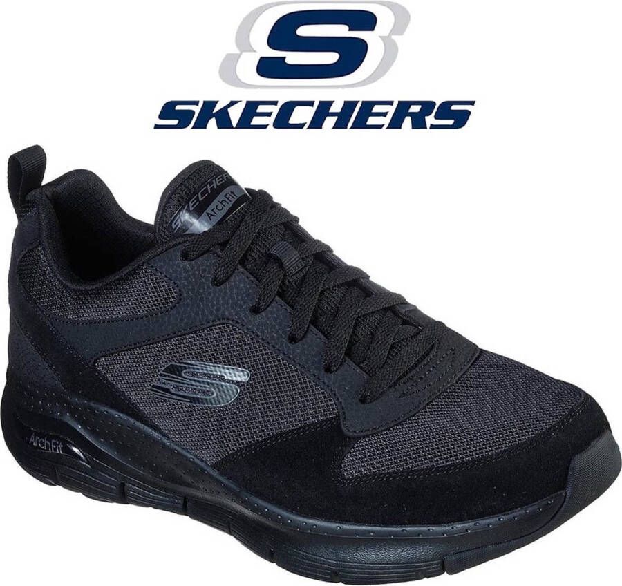 Skechers Sneaker 232101 BBK Arch Fit Servitica Zwart 8½ 42½ - Foto 7