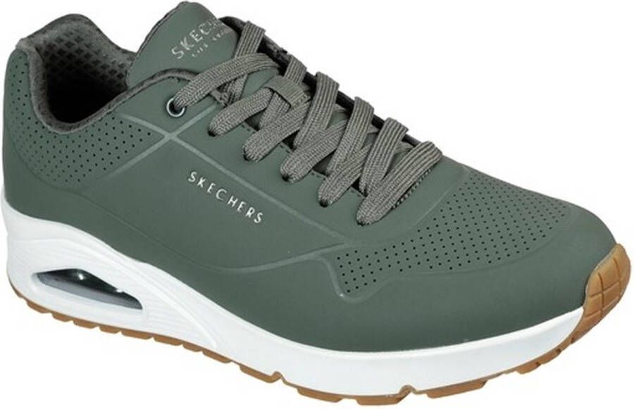 Skechers Sneaker 52458 OLV UNO Stand On Air Olijfgroen