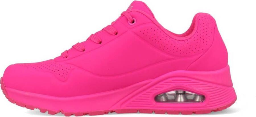 Skechers Sneaker 73667 HTPK UNO Night Shades Hot Pink Neon Roze - Foto 3