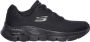 Skechers Sneaker Arch Fit 149057 BBK Zwart Machine Washable 5½ 38½ - Thumbnail 5