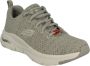 Skechers Sneaker Arch Fit 149713 LGY PKMT Grijs Machine Washable - Thumbnail 4