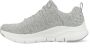 Skechers Sneaker Arch Fit 149713 LGY PKMT Grijs Machine Washable - Thumbnail 8