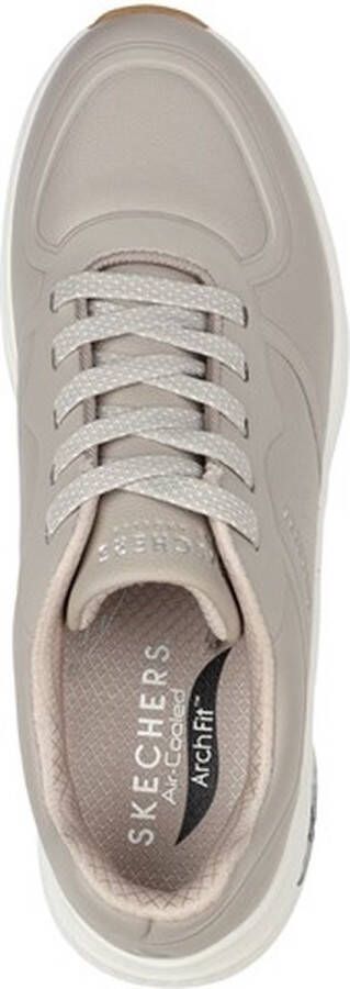 Skechers Arch Fit S-Miles- Mile Makers Dames Sneakers Taupe - Foto 3