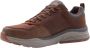 Skechers slip-in go walk flex hardloopschoenen bruin heren - Thumbnail 8