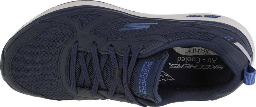 Skechers Go Walk Workout Walker 216441-NVY Mannen Marineblauw Sneakers Sportschoenen - Foto 4