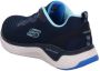 Skechers Sport Dames SOLAR FUSE COSMIC VIEW Sneakers Dames Blauw - Thumbnail 8