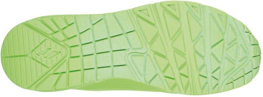 Skechers Sneakers groen Synthetisch Dames