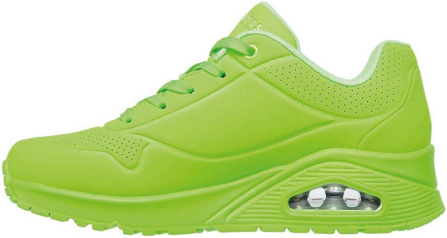 Skechers Sneakers groen Synthetisch Dames