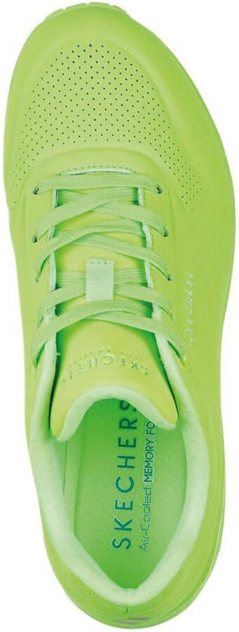 Skechers Sneakers groen Synthetisch Dames