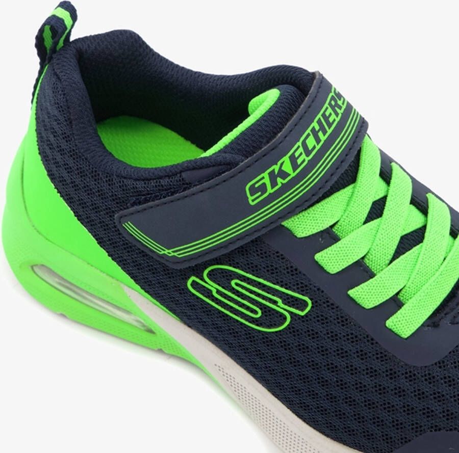 Skechers Microspec Max kinder sneakers blauw groen Extra comfort Memory Foam - Foto 11