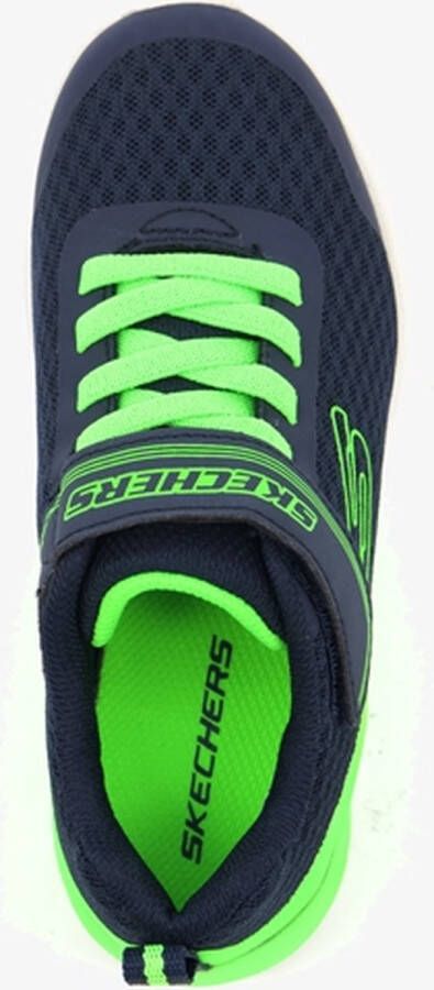 Skechers Microspec Max kinder sneakers blauw groen Extra comfort Memory Foam - Foto 4