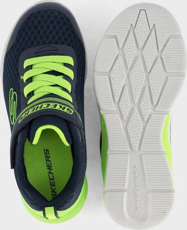 Skechers Microspec Max kinder sneakers blauw groen Extra comfort Memory Foam - Foto 5