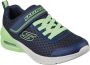 Skechers Microspec Max kinder sneakers blauw groen Extra comfort Memory Foam - Thumbnail 6