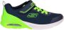 Skechers Microspec Max kinder sneakers blauw groen Extra comfort Memory Foam - Thumbnail 25