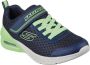 Skechers Microspec Max kinder sneakers blauw groen Extra comfort Memory Foam - Thumbnail 17