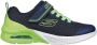 Skechers Microspec Max kinder sneakers blauw groen Extra comfort Memory Foam - Thumbnail 19